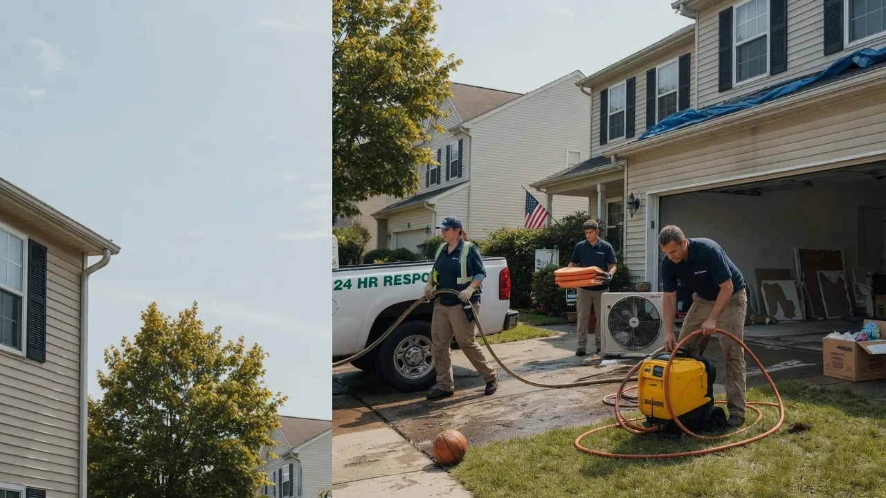 Emergency Water Damage Restoration in West Sacramento, CA near me